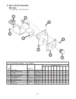 Preview for 15 page of Hoshizaki DB-130H Parts List