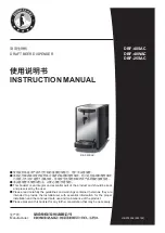 Hoshizaki DBF-25SAC Instruction Manual preview