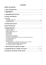 Preview for 2 page of Hoshizaki DBF-40SAC Service Manual