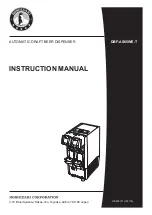 Hoshizaki DBF-AS65WE-T Instruction Manual предпросмотр