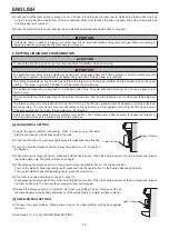 Предварительный просмотр 18 страницы Hoshizaki DBF-AS65WE-T Instruction Manual