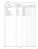 Preview for 21 page of Hoshizaki DCM-110B Parts List