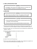 Предварительный просмотр 12 страницы Hoshizaki DCM-230FE Service Manual