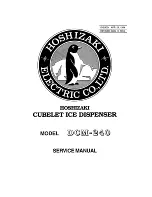 Hoshizaki DCM-240 Service Manual preview