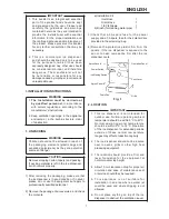 Preview for 2 page of Hoshizaki DCM-60FE Instruction Manual