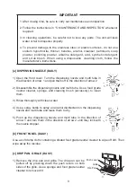 Preview for 12 page of Hoshizaki DL-1HTF Instruction Manual