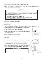 Preview for 17 page of Hoshizaki DL-1HTF Instruction Manual