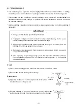 Preview for 18 page of Hoshizaki DL-1HTF Instruction Manual