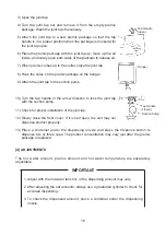 Preview for 19 page of Hoshizaki DL-1HTF Instruction Manual