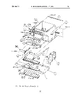 Предварительный просмотр 24 страницы Hoshizaki DM-180A Parts List