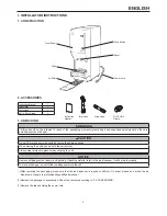 Preview for 6 page of Hoshizaki DSM-12DE Instruction Manual