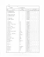 Preview for 8 page of Hoshizaki F-1000MAB Parts List