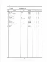 Preview for 11 page of Hoshizaki F-1000MAB Parts List