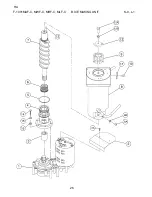 Предварительный просмотр 26 страницы Hoshizaki F-1001MAF Parts List