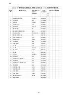 Предварительный просмотр 41 страницы Hoshizaki F-1001MAF Parts List