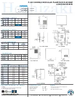 Preview for 2 page of Hoshizaki F-1001MLH Specifications