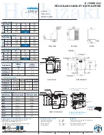 Preview for 2 page of Hoshizaki F-1500MAH(-C) Specifications