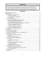 Preview for 3 page of Hoshizaki F-1501MAJ Instruction Manual