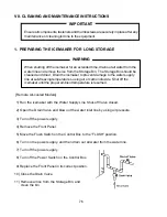 Preview for 76 page of Hoshizaki F-2000MLF Service Manual