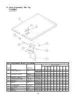 Предварительный просмотр 20 страницы Hoshizaki F-300BAF Parts List