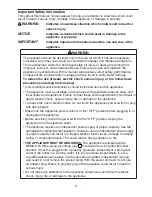 Предварительный просмотр 5 страницы Hoshizaki F-330BAH Service Manual