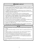 Предварительный просмотр 6 страницы Hoshizaki F-330BAH Service Manual