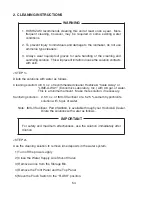 Preview for 54 page of Hoshizaki F-800MAH Service Manual