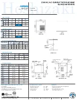 Preview for 2 page of Hoshizaki F-801MAH(-C) Specifications