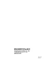 Preview for 37 page of Hoshizaki FM-1000ASFE3 Installation Manual