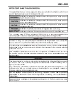 Preview for 2 page of Hoshizaki FM-1200ALKE-CO2-SB Installation Manual