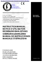 Hoshizaki FM-170AFE Instruction Manual preview