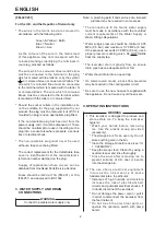 Preview for 3 page of Hoshizaki FM-251AFE Instruction Manual