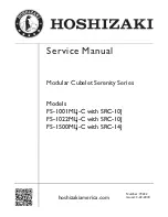 Preview for 1 page of Hoshizaki FS-1001MLJ-C Service Manual