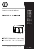 Hoshizaki FT-126MA-A Instruction Manual preview