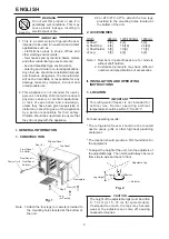 Предварительный просмотр 11 страницы Hoshizaki FTC-120 A Series Instruction Manual