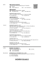 Предварительный просмотр 24 страницы Hoshizaki HF-128MA Instruction Manual