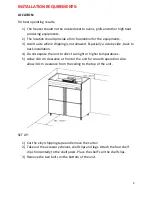 Предварительный просмотр 9 страницы Hoshizaki HFW 147 Service Manual