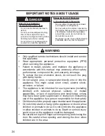 Предварительный просмотр 24 страницы Hoshizaki HR15A Instruction Manual