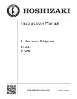 Предварительный просмотр 1 страницы Hoshizaki HR24B Instruction Manual