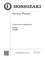 Предварительный просмотр 1 страницы Hoshizaki HR24B Service Manual