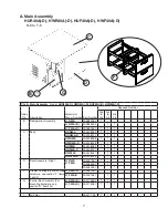 Preview for 7 page of Hoshizaki HUF40A Parts List