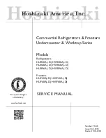 Hoshizaki HUF40A Service Manual preview