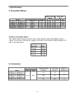 Предварительный просмотр 5 страницы Hoshizaki HUF40A Service Manual