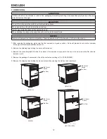 Preview for 14 page of Hoshizaki IM-100A Instruction Manual