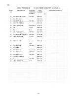 Предварительный просмотр 13 страницы Hoshizaki IM-51BAE Parts List