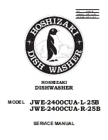 Предварительный просмотр 1 страницы Hoshizaki JWE-2400CUA-L-25B Service Manual