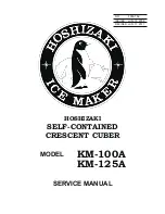 Hoshizaki KM-100A Service Manual preview
