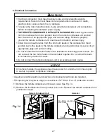 Preview for 27 page of Hoshizaki KM-1100MAH Instruction Manual