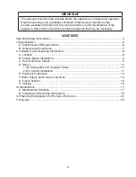 Preview for 3 page of Hoshizaki KM-1100MAJ50 Instruction Manual