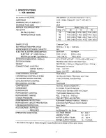 Preview for 5 page of Hoshizaki KM-1200SAE Service Manual